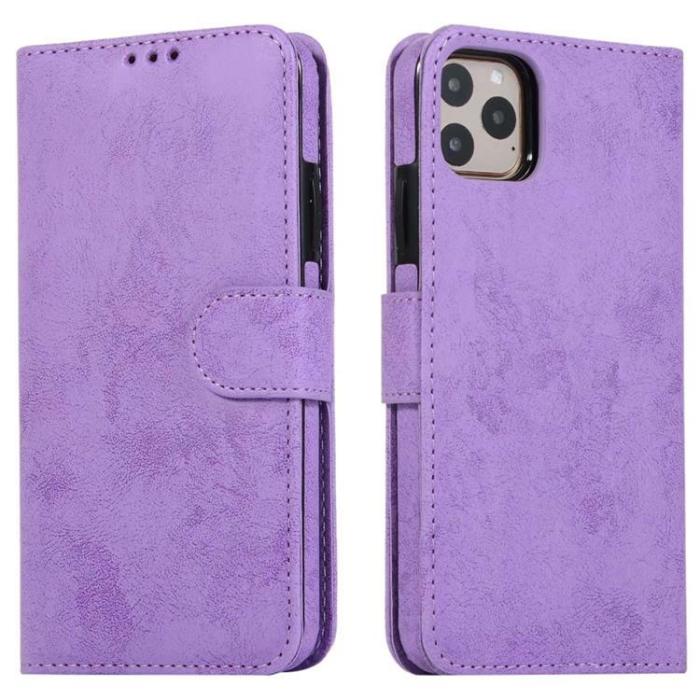 UTGATT1 - iPhone 14 Plus Plånboksfodral 2-in-1 Detachable - Lila