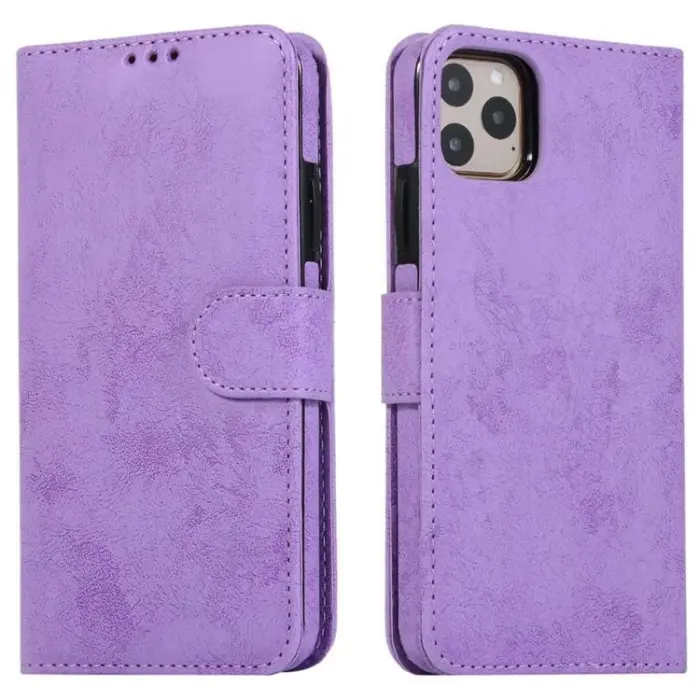 OEM - iPhone 14 Pro Max Plånboksfodral 2-in-1 Detachable - Lila