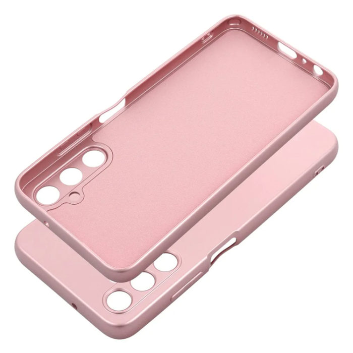 OEM - Galaxy A05s Mobilskal Metallic - Rosa