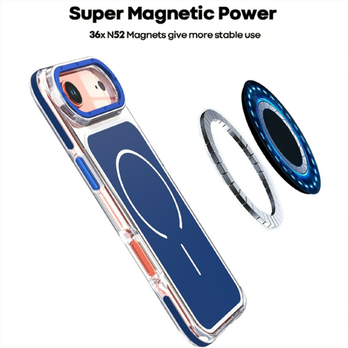 A-One Brand - iPhone Air Mobilskal MagSafe Dual Färg Shockproof