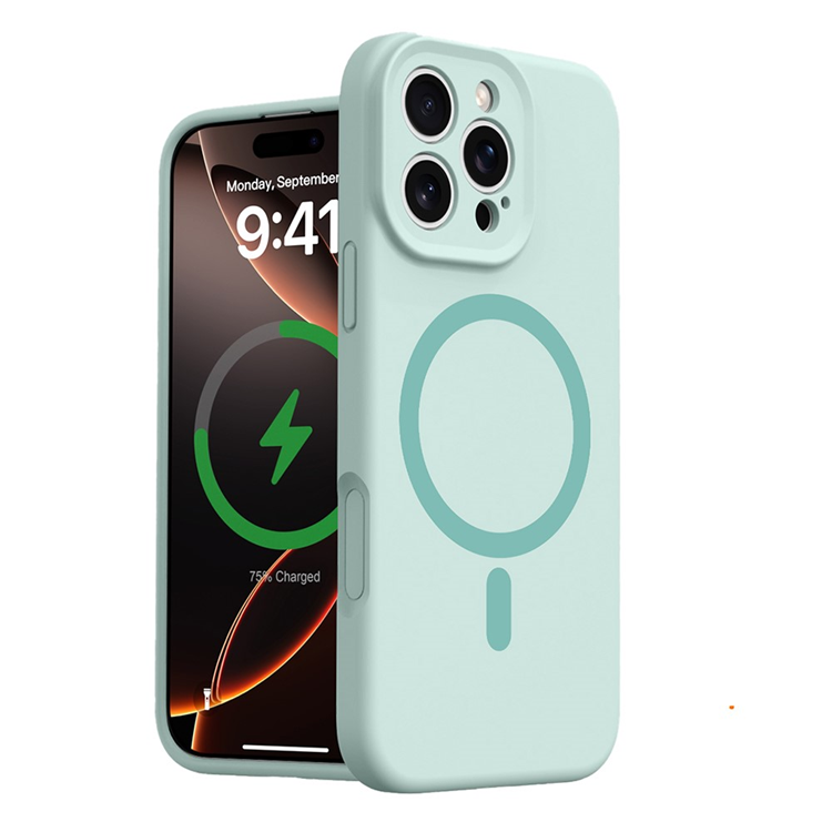 iPhone 16 Pro Mobilskal MagSafe Precise Cutouts - Ljusgrön | 2353 | AlltMobil