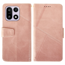 IDEWEI - IDEWEI OnePlus 15 5G Pl&aring;nboksfodral Calf Texture L&auml;der - Rosa