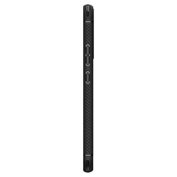 Spigen - Spigen Rugged Armor Skal Galaxy S22 - Matte Svart