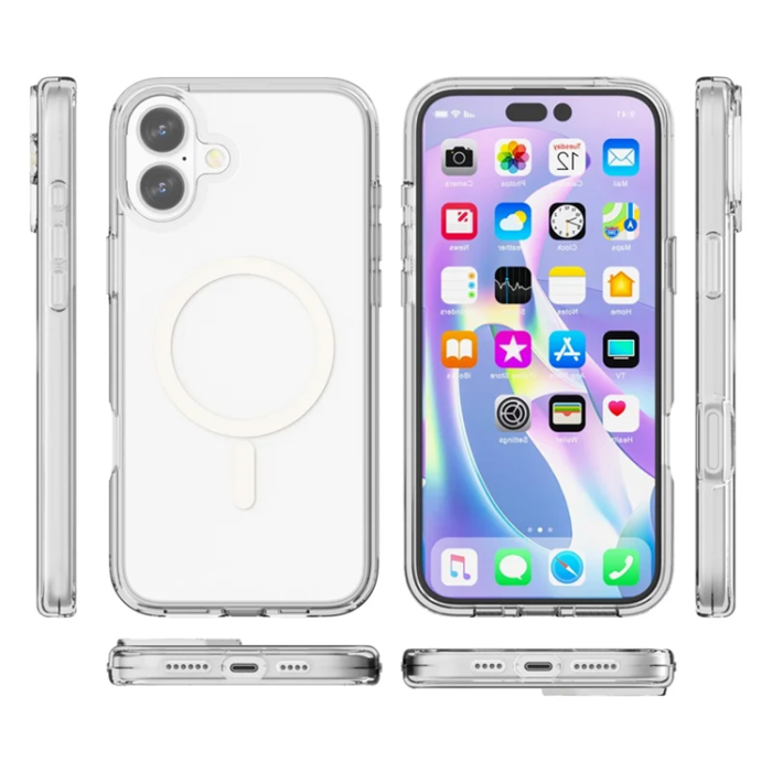 A-One Brand - iPhone 17 Mobilskal MagSafe - Transparent
