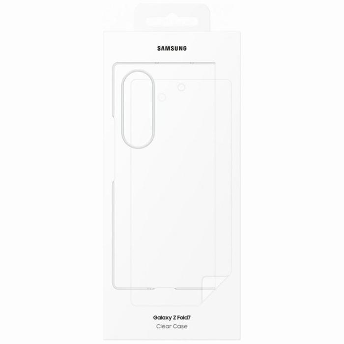Samsung - Samsung Galaxy Z Fold 7 Mobilskal Clear Slim - Transparent