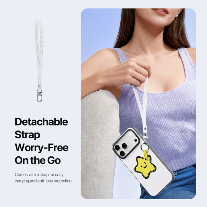 Dux Ducis - DUX DUCIS iPhone 17 Pro Max Mobilskal Fingerring/Rem Luvy Series