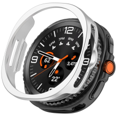 A-One Brand - Galaxy Watch 8 Classic (46mm) Skal Hollow Design - Silver
