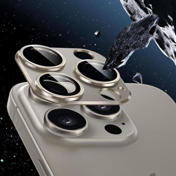 Hofi - HOFI iPhone 16 Pro/16 Pro Max Kameralinsskydd Härdat Glas Fullcam Pro Plus