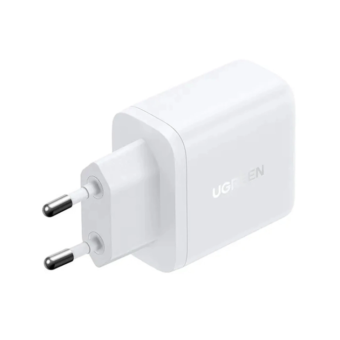 Ugreen - Ugreen GaN Snabbladdare 20W USB-C - USB-A - Vit