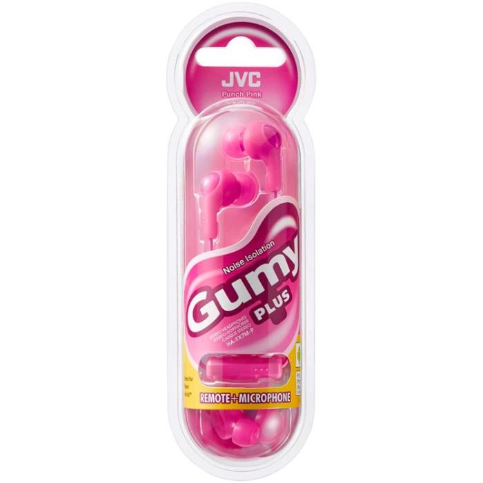 JVC - JVC Hörlurar FX7M Gumy Plus In-Ear Mic - Rosa
