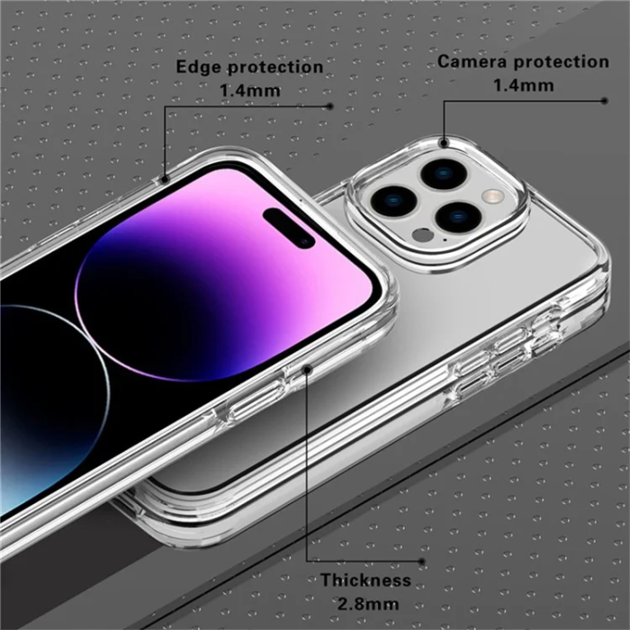 A-One Brand - iPhone 14 Pro Max Mobilskal MagSafe - Transparent