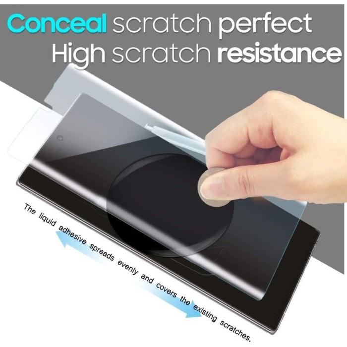 UTGATT5 - Whitestone Tempered Glas Dome Glas Galaxy Note 20 Ultra - Clear