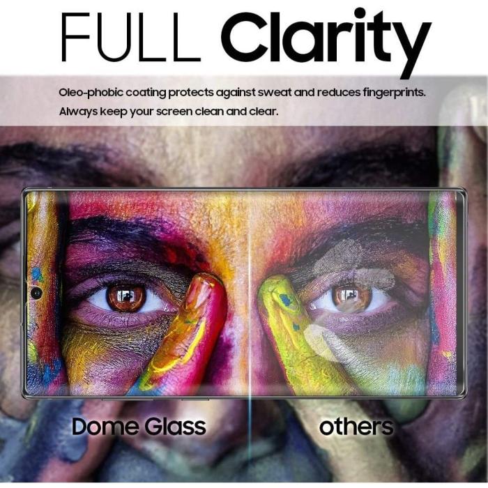 UTGATT5 - Whitestone Tempered Glas Dome Glas Galaxy Note 20 Ultra - Clear