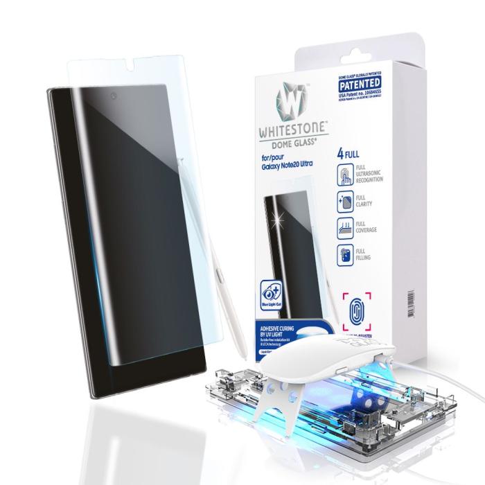 UTGATT5 - Whitestone Tempered Glas Dome Glas Galaxy Note 20 Ultra - Clear