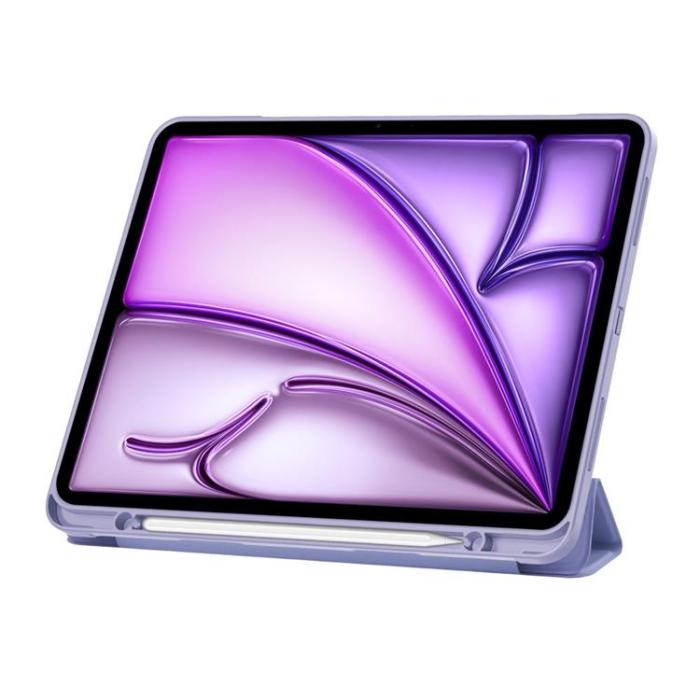Tech-Protect - Tech-Protect iPad Air 13 (2024) Fodral med plats för pennna - Violet