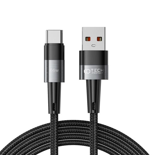 Tech-Protect USB-C till USB-A kabel Ultraboost 2m - Grå | 3541 | AlltMobil