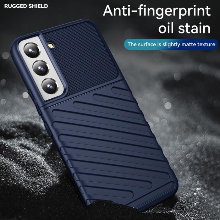 OEM - Thunder Twill Skal Galaxy S22 5G - Blå