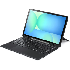 Dux Ducis - Dux Ducis Galaxy Tab S10 FE Plus Fodral med Trådlöst tangentbord - Svart