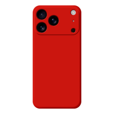 A-One Brand - iPhone 17 Pro Mobilskal TPU Straight Edge - Röd