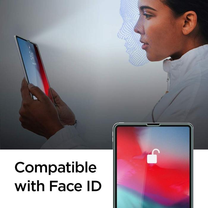 UTGATT5 - SPIGEN Härdat Glas Tr Slim iPad Pro 12,9 2018