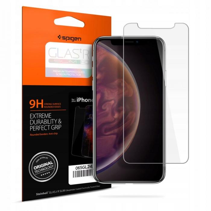 UTGATT - SPIGEN Härdat Glas Tr Slim iPhone 11 / iPhone XR