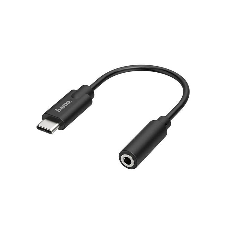 HAMA Adapter Audio USB-C till 3.5 mm Stereo | 505295 | AlltMobil