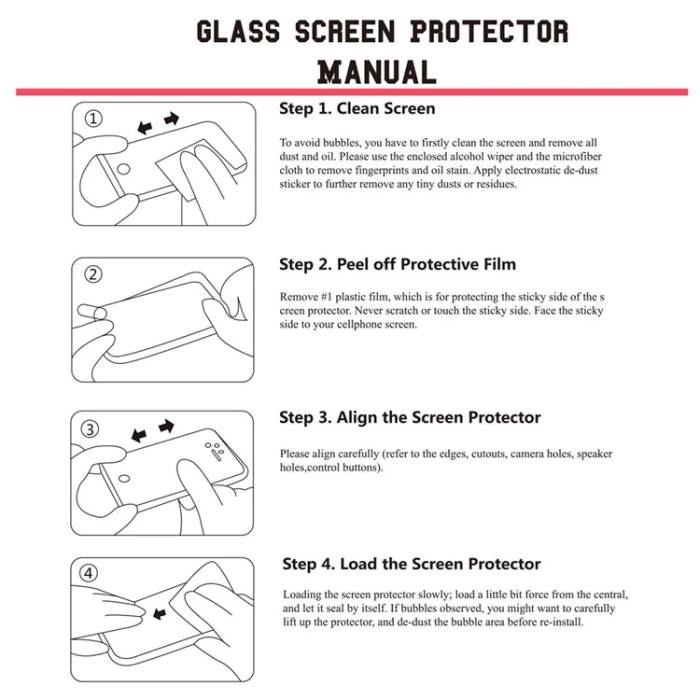 OEM - [1-Pack] iPhone 11/XR Härdat Glas Skärmskydd - Clear