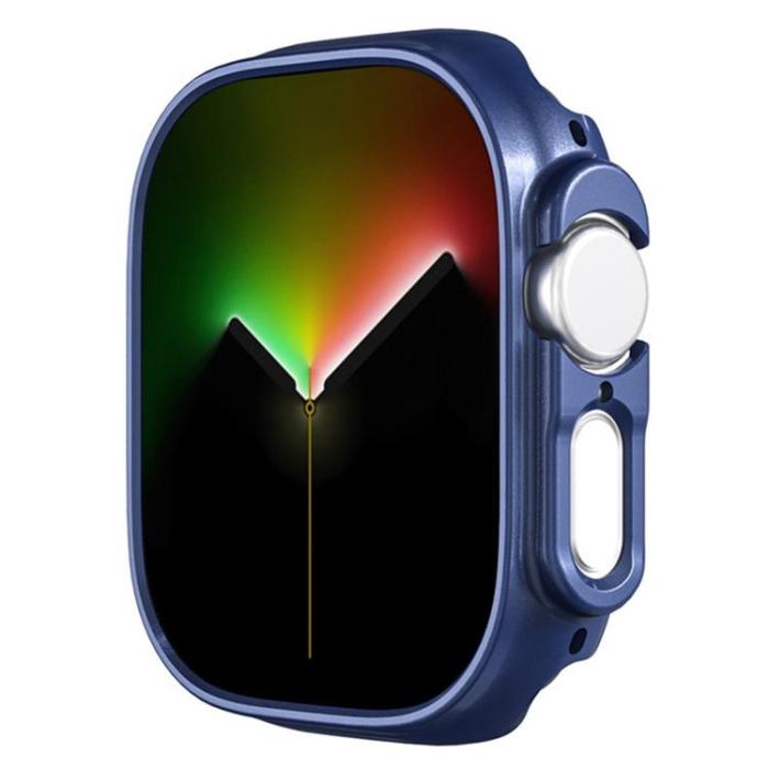OEM - Apple Watch Ultra (49mm) Skal Rubberized PC - Midnight Blå