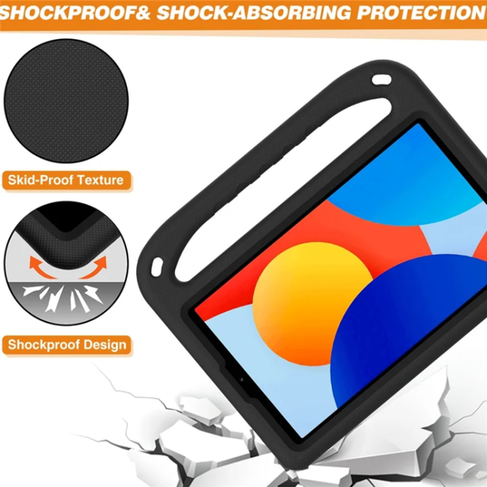 A-One Brand - Xiaomi Redmi Pad SE Skal EVA Handgrepp Kickstand - Svart