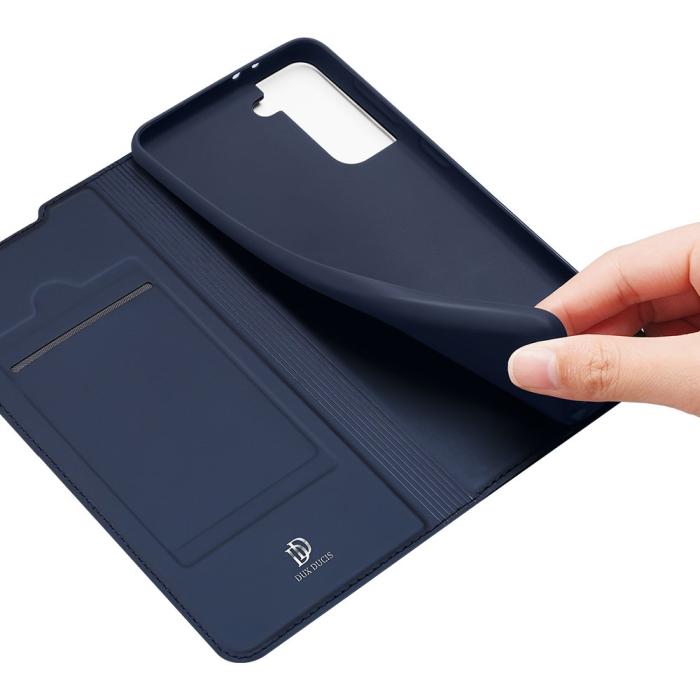 UTGATT5 - Dux Ducis Skin Pro Plånboksfodral Samsung Galaxy S21 Ultra 5G - Blå