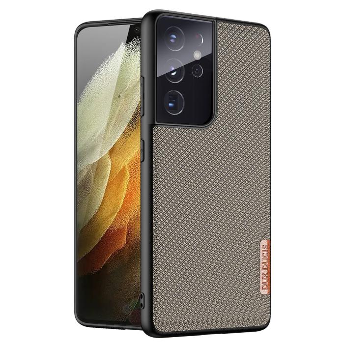 UTGATT1 - Dux Ducis Fino Mobilskal Samsung Galaxy S21 Ultra 5G - Grön