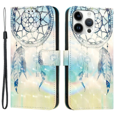 A-One Brand - iPhone 16 Pro Max Plånboksfodral Printing Pattern Med Rem