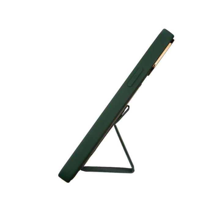 OEM - Galaxy A12 (2020/2021) Mobilskal Kickstand - Svart