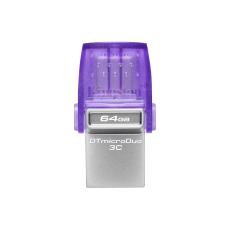 Kingston - Kingston Pendrive 64GB USB 3.0/3.1 DT microDuo 3C med USB-C