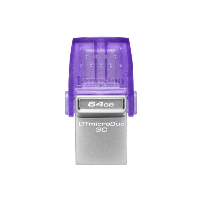 Kingston - Kingston Pendrive 64GB USB 3.0/3.1 DT microDuo 3C med USB-C