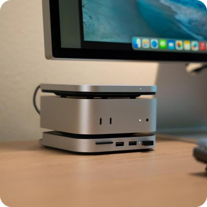 Satechi - Satechi USB4 Slim NVMe SSD-kabinett