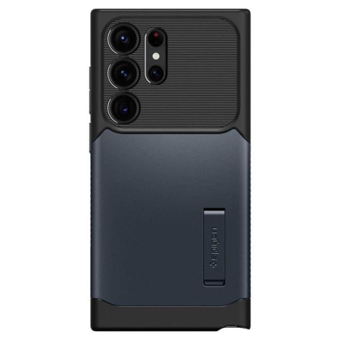 UTGATT1 - Spigen Galaxy S23 Ultra Skal Slim Armor - Blå