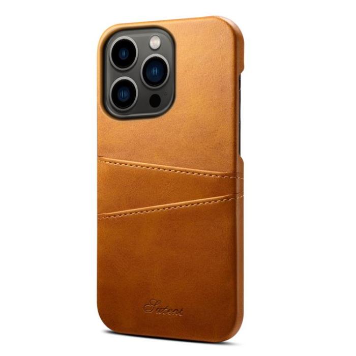 SUTENI - SUTENI iPhone 14 Pro Max Skal Korthållare - Khaki