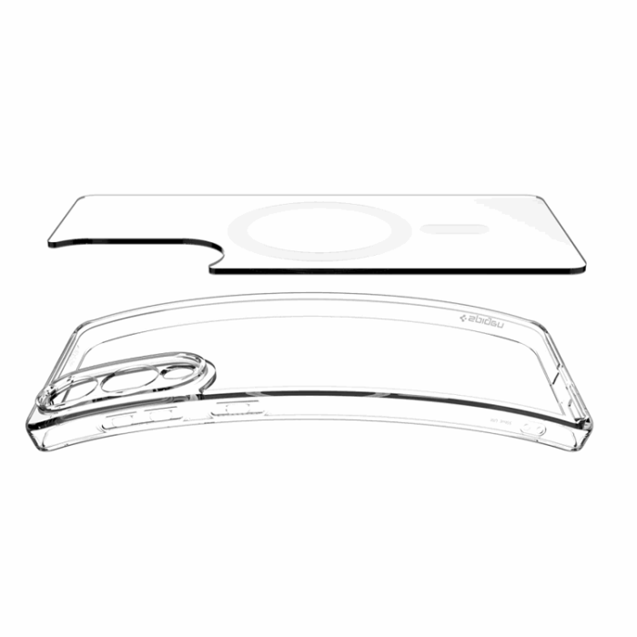 Spigen - Spigen Galaxy S25 Edge Mobilskal Magsafe Ultra Hybrid - Vit