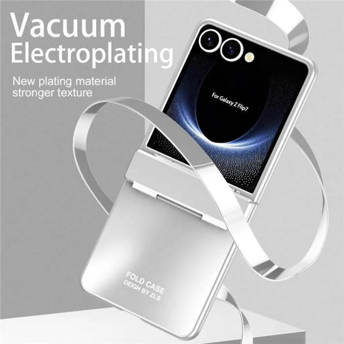 A-One Brand - Galaxy Z Flip 7 Mobilskal Electroplating - Silver