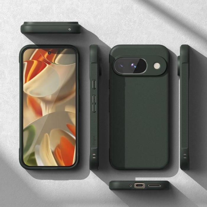 UTGATT - Ringke Google Pixel 9 Mobilskal Onyx - Mörkgrön
