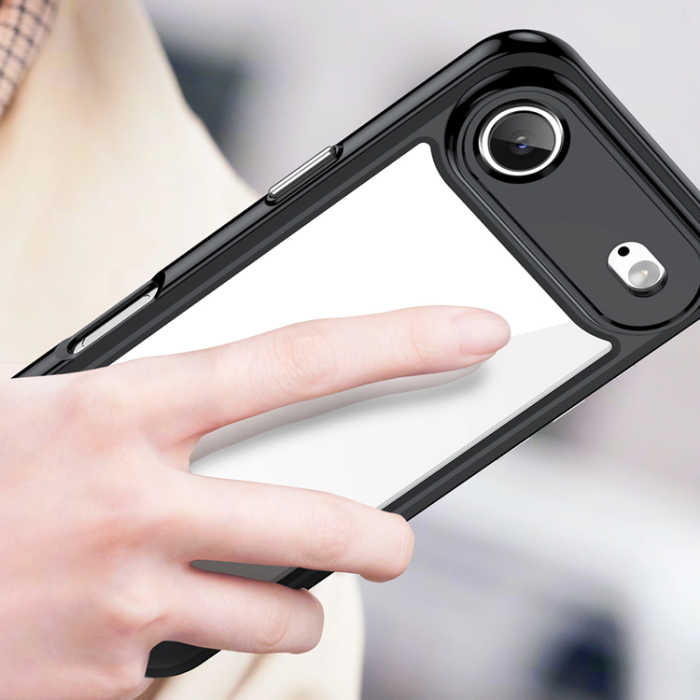 A-One Brand - iPhone Air Mobilskal Outer Space - Svart/Transparent