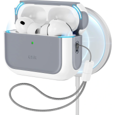 ESR - ESR Airpods Pro 3 Skal Magsafe Orbit Halolock - Vit