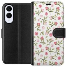 iSecrets - Pl&aring;nboksfodral till Samsung Galaxy S25 Edge med Blommigt