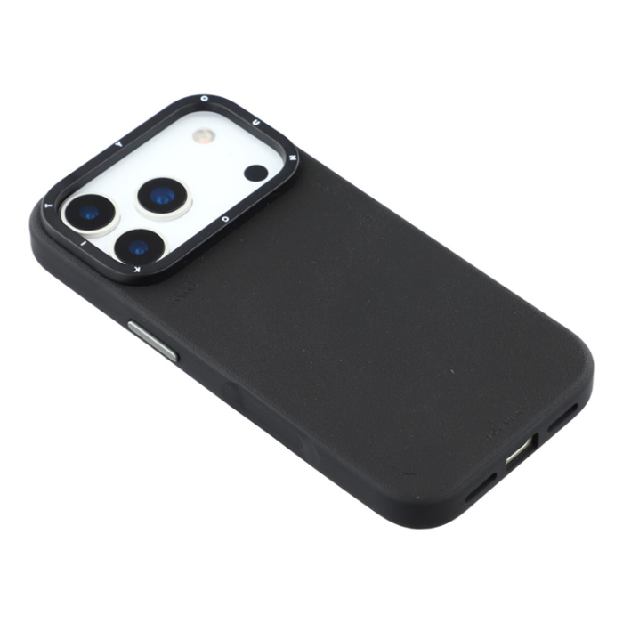 YOUNGKIT - YOUNGKIT iPhone 17 Pro Mobilskal MagSafe PU-Läder - Svart