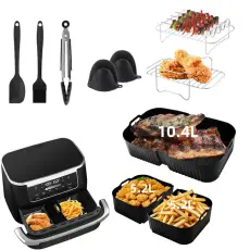 OEM - [9-Pack] Tillbeh&ouml;rsset f&ouml;r Ninja AF400, AF500 Air Fryer