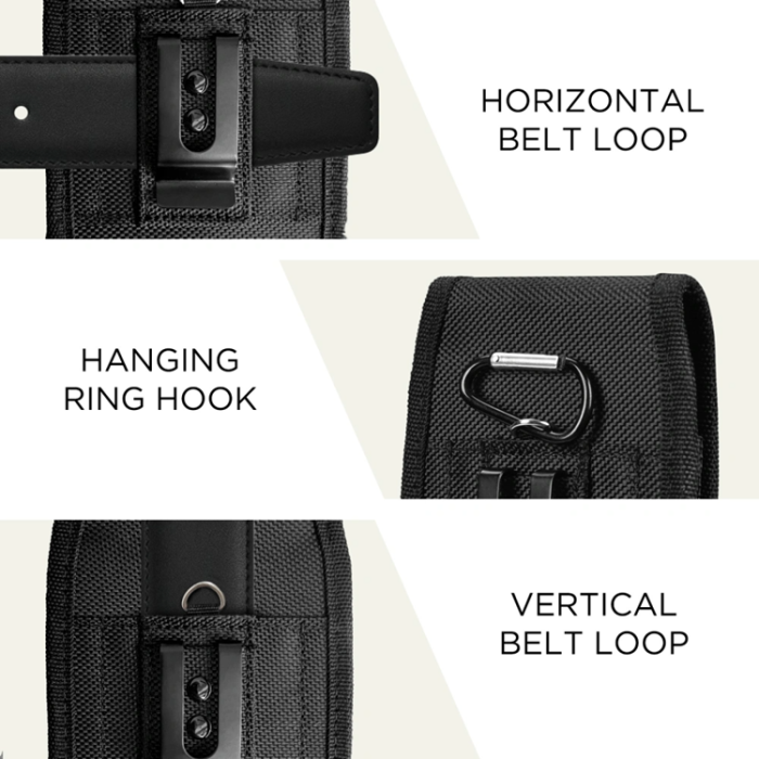 Tech-Protect - Tech-Protect Universell Mobilväska SM85 5.8 - 6.8 tum - Svart