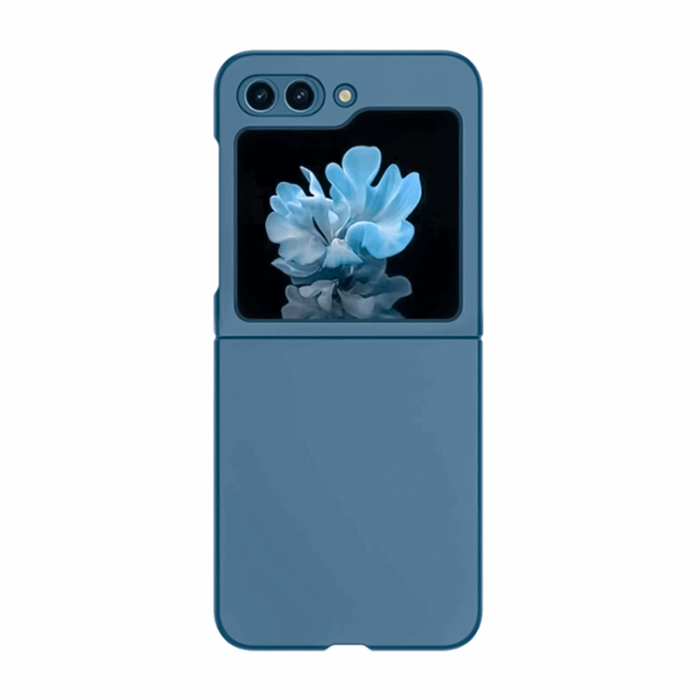 OEM - Galaxy Z Flip 6 Mobilskal Silikon - Blå