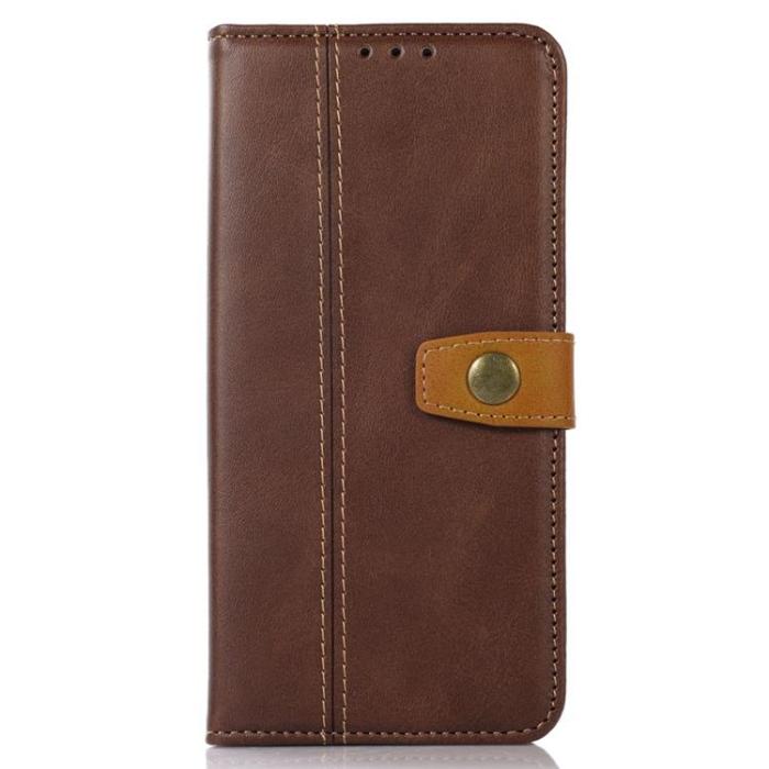 A-One Brand - Sony Xperia 5 IV Plånboksfodral Magnetic Clasp - Coffee