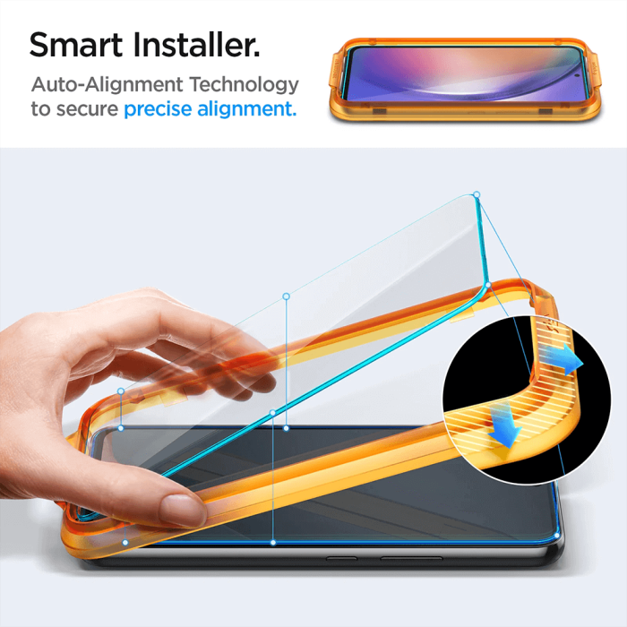 Spigen - [2-pack] Spigen Galaxy A54 5G Härdat Glas Skärmskydd